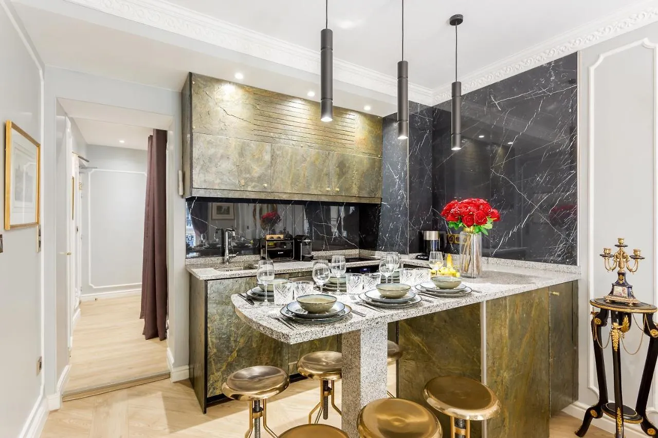 شقة Merveil - Luxury -champs Elysees-ponthieu Ii باريس